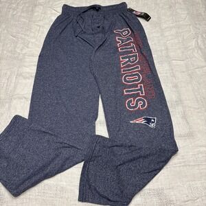 NWT Men's NFL Team Apparel NEW ENGLAND PATRIOTS Pajama Pants Sleepwear Small